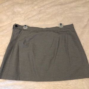 Black and white skirt